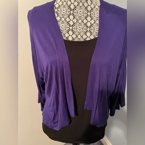 Hamilton Purple open Sweater size Small
